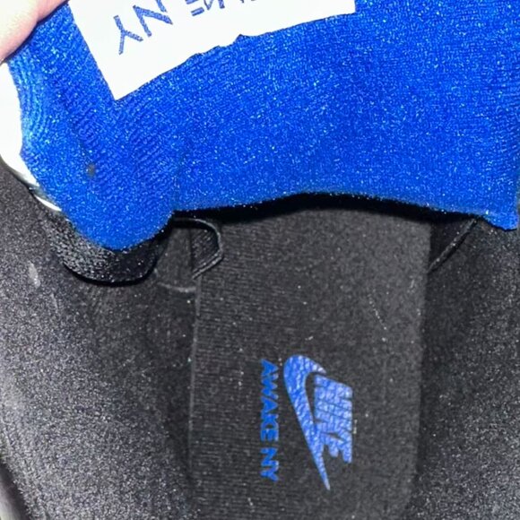 Nike Air Jordan 5 Retro Black White Blue Men Shoes Awake NYC main image 7
